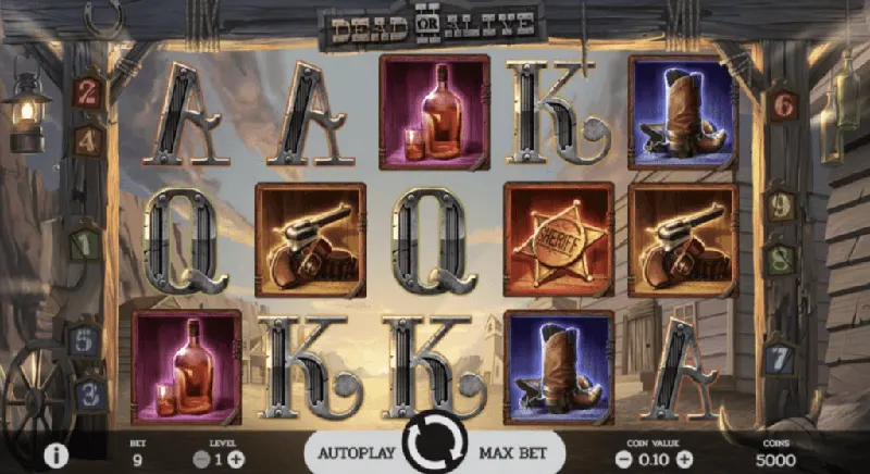 Dead or Alive 2 – Slot huyền thoại cao bồi miền Tây tại 78WIN